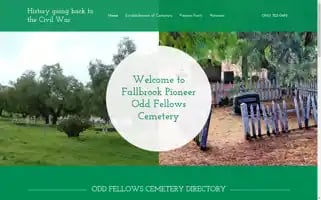 Oddfellowscemetery.com Screenshot 2024-07-03 00:55:51