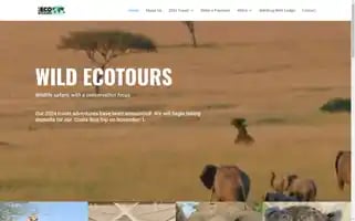 Wildecotours.com Screenshot 2024-04-15 12:36:36