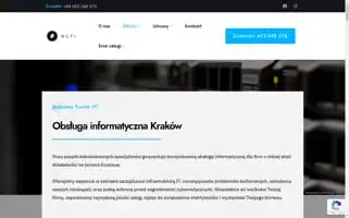 Obsluga-informatyczna-krakow.pl Screenshot 2024-07-09 09:08:39