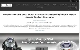 Radianaudio.com Screenshot 2024-05-04 21:58:32