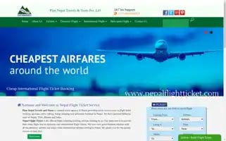 Nepalflightticket.com Screenshot 2024-04-15 20:33:37