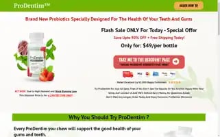 Prodentim-special-offer.website Screenshot 2024-05-26 18:54:45