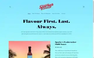 Sparkyssauces.com Screenshot 2024-05-02 05:40:16