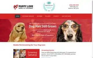 Puppylovemobilepetgrooming.com Screenshot 2024-06-16 03:34:56