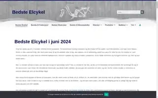 Bedste-elcykel.dk Screenshot 2024-06-16 12:57:02