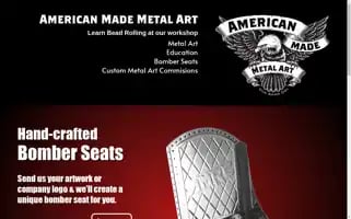 Americanmademetalart.com Screenshot 2024-05-20 06:02:43