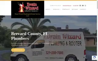 Drainwizardplumbing.com Screenshot 2024-05-15 20:28:13