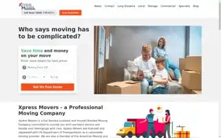 Xpressmovers.com Screenshot 2024-05-15 08:05:59