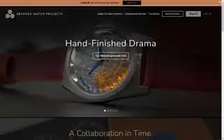 Bespokewatchprojects.com Screenshot 2024-07-03 08:03:49