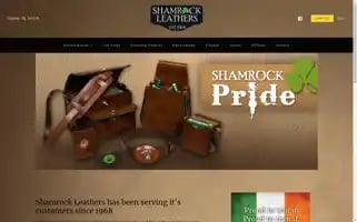 Shamrockleathers.com Screenshot 2024-07-01 16:38:09