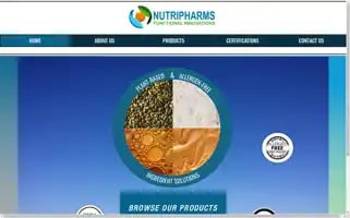 Nutripharms.com Screenshot 2024-04-15 13:50:09