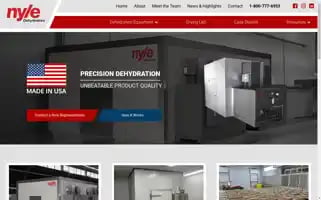 Nyledehydrators.com Screenshot 2024-07-03 07:02:13