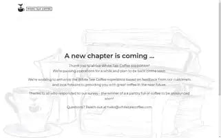 Whitetalecoffee.com Screenshot 2024-05-04 07:43:56