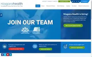 Niagarahealth.on.ca Screenshot 2024-07-08 12:53:21