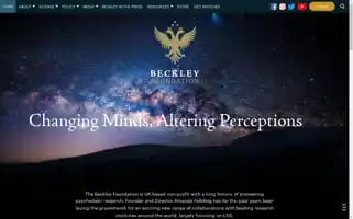 Beckleyfoundation.org Screenshot 2024-06-30 17:57:04