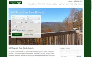 Mountainscaperealty.com Screenshot 2024-05-16 08:27:36