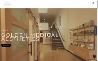 Goldenmedaesthetics.com Screenshot 2024-04-27 11:02:55