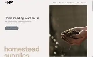 Homesteadingwarehouse.com Screenshot 2024-05-20 10:57:42