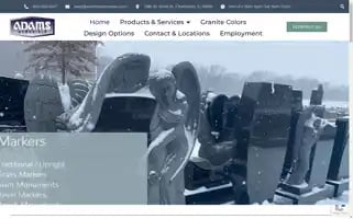 Adamsmemorials.com Screenshot 2024-07-04 21:37:32