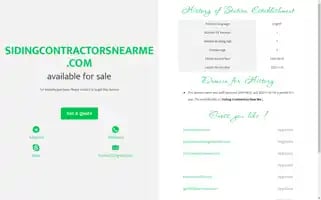 Sidingcontractorsnearme.com Screenshot 2024-05-13 22:33:42