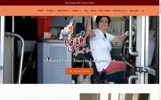 Cajunfoodtours.com Screenshot 2024-04-17 12:43:14