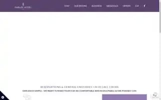 Gables-hotel-gretna.co.uk Screenshot 2024-04-17 10:33:35