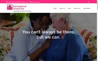 Personalizedhomecare.com Screenshot 2024-05-16 12:26:52