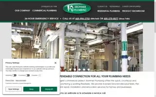 Krohmerplumbing.com Screenshot 2024-07-05 15:03:58
