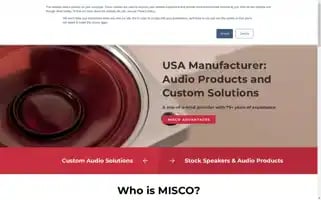 Miscospeakers.com Screenshot 2024-07-03 12:40:25