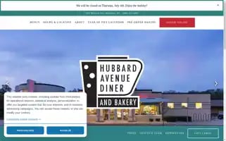 Hubbardavenuediner.com Screenshot 2024-07-04 17:33:13