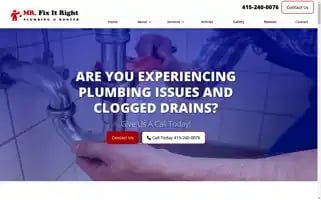 Mrfixitrightplumbing.com Screenshot 2024-05-16 08:30:50