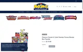 Maximuscollectibles.com Screenshot 2024-05-04 09:54:47