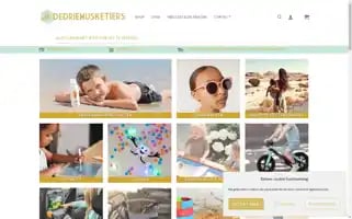 Dedriemusketiers.be Screenshot 2024-05-22 11:23:17