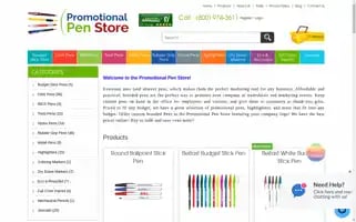 Promotionalpenstore.com Screenshot 2024-05-13 13:28:09