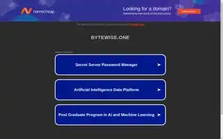 Bytewise.one Screenshot 2024-06-27 08:24:24