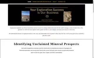 Minediscovery.com Screenshot 2024-05-19 01:29:09