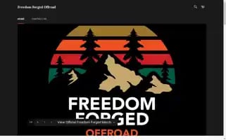 Freedomforgedoffroad.com Screenshot 2024-04-17 16:17:38