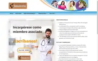 Sociedadperuanaclimaterio.com Screenshot 2024-07-08 13:47:45