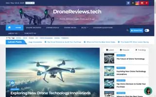 Dronereviews.tech Screenshot 2024-05-26 11:11:10