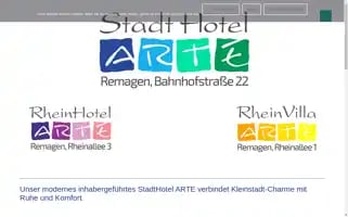 Stadthotel-arte.de Screenshot 2024-04-17 15:28:56