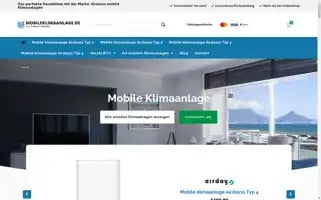 Mobileklimaanlage.de Screenshot 2024-05-19 12:51:24