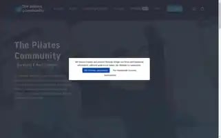 Pilates-community.de Screenshot 2024-05-28 02:41:01