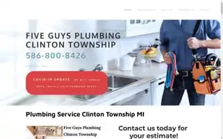 Fiveguysplumbingclintontwp.com Screenshot 2024-06-13 13:58:25