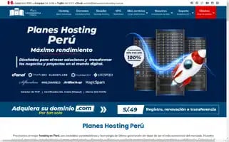 Latinoamericahosting.com.pe Screenshot 2024-07-08 11:11:36