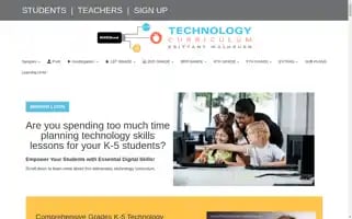 K5technologycurriculum.com Screenshot 2024-06-12 00:16:55