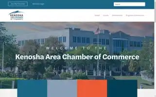 Kenoshaareachamber.com Screenshot 2024-07-02 17:34:09