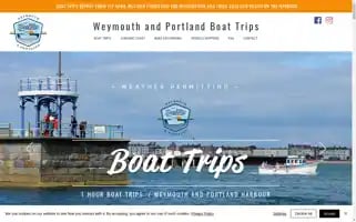 Weymouthportlandboattrips.co.uk Screenshot 2024-04-22 13:51:35