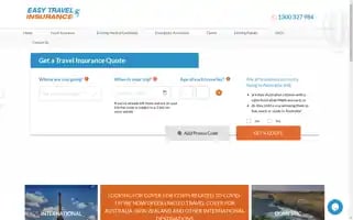 Easytravelinsurance.com.au Screenshot 2024-04-25 23:56:43