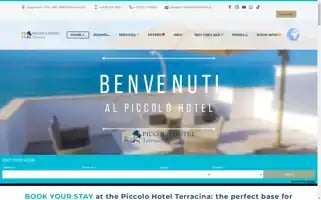Piccolohotelterracina.it Screenshot 2024-04-15 13:06:10