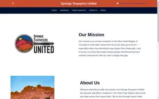 Springstaxpayersunited.com Screenshot 2024-06-18 09:50:50